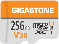 Gigastone 256GB Micro SD Card, 4K UHD Video, Surveillance Security Cam Action Camera Drone Professio