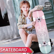 สเก็ตบอร์ด สเก็ตบอร์ด 4 ล้อ skateboard สเก็ต บอร์ดSkateboards Customized สเก็ตบอร์ดแฟชั่น ลายสวย เลือกได้