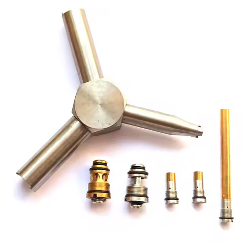 Large Flow Valve Metal Mini Pneumatic Valve for We g17 Magazine Glock umarex/vfc Air Pump High Press