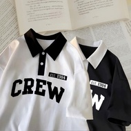HIJAU T-Shirt POLO BIG Size (M - 6XL) Jumbo Polo Shirt CREW EST 1984 Unisex L XL XXL 3XL 4XL 5XL 6L 