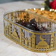 Luxurious Eid jars, mosque dome dry cake jars, luxury set of aesthetic food storage jars