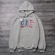 Jacket Sweater Hoodie GAP Logo Loreng USA Embroidery Premium Full Tag&Label High Quality Casual