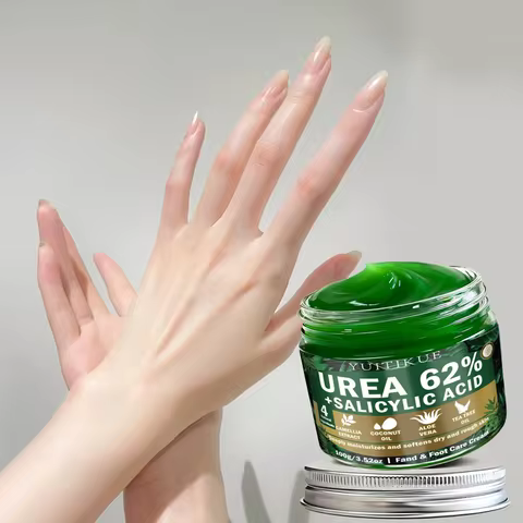 Yuitikue 62% Urea + Salicylic Acid Foot Cream, 100g Deep Moisturizing Cream for Dry & Rough Hand & F