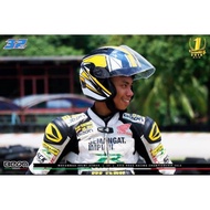 Beon Open Face Helmet R4 With Double Visor