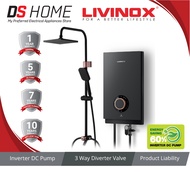 LIVINOX LWH-TS-DC T Series | LWH-LS400-DC Series INVERTER DC PUMP Instant Water Heater Rain Shower/H