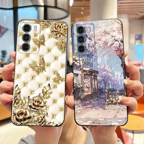 Case For Motorola Moto G200 5G/Motorola Moto Edge S30 5G Black Phone Case Cute Pattern Colorful Soft