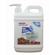 Nước rửa bát siêu sạch Mr Fresh 16L Tinh Dầu Gừng
