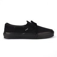 ERONS - SLIP ON LESY FULL BLACK | FULL BLACK CANVAS SHOES | UNIQUE SCHOOL SHOES