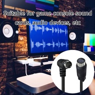 NEX Reliable 9Pin Mini DIN Male to Female S Video Cable for Video Transmission in TV Monitoring Proj