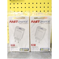WELLCOMM FAST TRAVEL CHARGER 18W Type-C
