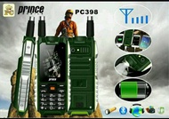 PRINCE PC-398 10.000mAh Powerbank - bluetooth - 3 sim card - Radio FM / Hp unik / Hp murah