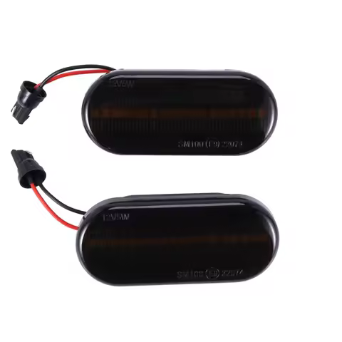 Car Dynamic Water Light Led Foliate Turn Signal for Volkswagen Bora Golf 3 4 Passat 3Bg Polo Sb6 Bla