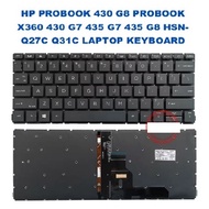 HP PROBOOK 430 G8 PROBOOK X360 430 G7 435 G7 435 G8 HSN-Q27C Q31C LAPTOP KEYBOARD