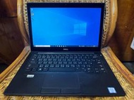 二手13吋戴爾觸控筆電 DELL E7280 i5-6300U SSD250GB RAM 8G觸控螢幕 附電源供應器