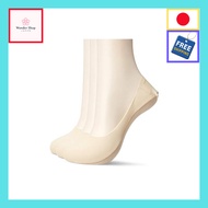 Okamoto Non-Slip Coco Pita Deep Foot Covers for Loafers - Seamless Women's Pumps D440-425 in Beige, 