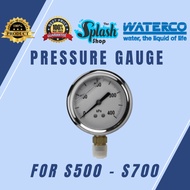 𝐅𝐈𝐋𝐓𝐄𝐑 𝐏𝐑𝐄𝐒𝐒𝐔𝐑𝐄 𝐆𝐀𝐔𝐆𝐄 - Pressure Gauge for S500 - S700 : WATERCO TOP QUALITY
