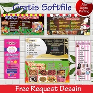 (FREE DESIGN) BANNER OLSHOP, TOKO, WARUNG, WEDDING, BANNER EVENT, BACKDROP, ONLINE SHOP BANNER SPAND