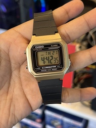 ORIGINAL CASIO Alarm Chronograph Digital Gold Resin Band Unisex Watch W-217HM-9A / Legit Casio Digital Gold Unisex Watch W217HM-9