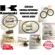 ZZR250 ZXR250 ORING OIL FILTER 90MM ORING 40MM SPRING OIL FILTER ORING 16MM SWITCH OIL PRESSURE VALV