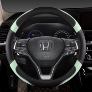 Microfiber Leather Car Steering Wheel Cover For Honda Civic CRV XRV ACCORD 2016 ~ 2019 2021 10th Hig