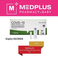 [EXPIRY 02/2024] Salixium Covid-19 Rapid Antigen Test Kit 1's