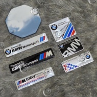 Emblem BMW M PERFORMANCE ALUMUNIUM EMBLEM PLATE BMW MOTORSPORT M3 - A. Chrome Chrome