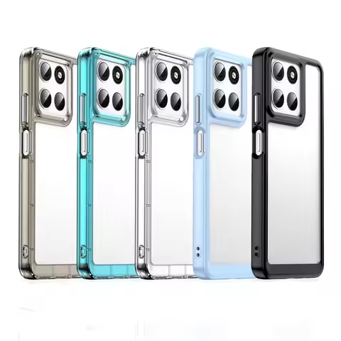 For Moto G67 Case Cover Motorola Moto G67 G57 Power Capas Shockproof Protective Bumper Back Transpar