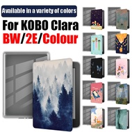 For KOBO Clara BW 2E Color e-Book Magnetic Flap Clara Colour 6.0'' Transparent Acrylic e-Reader Drop