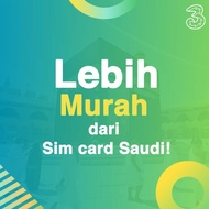 Kartu perdana 20GB 40 hari internet roaming arab saudi haji umrah |