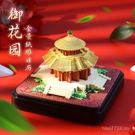 Earth Free Shipping Hand 3D Forbidden City Cultural Creative Calendar Birthday Gift Tear Note Desk C