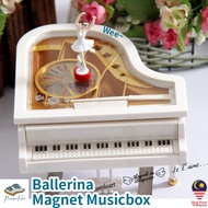 Piano Music Box Ballerina Girl Music Box White Piano Music box Gift