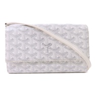 GOYARD 塗層帆布Varenne Continental Wallet銀扣肩背袋
