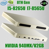 2024 New KEFU Mini PC Gamer Powered by NVIDIA 940MX graphics card Intel Core I5 8TH Gen I5-8265U Windows 11 DDR4-8G 16G 32G SSD 512G 1TB MiniPC 2024 New WIFI5 Gaming Desktop Computer Gaming PC