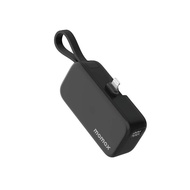 Momax IP130MFi 5000mAh PD20W 3-in-1 Built-in Lightning Powerbank (Black/White)
