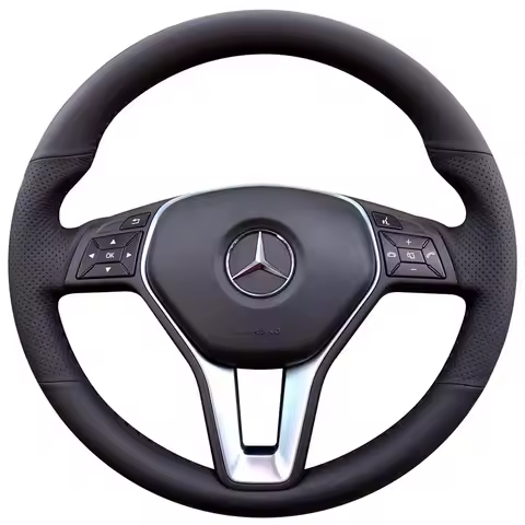 Braid Car Steering Wheel Cover for Mercedes Benz CLS550 CLA250 E250 E350 E400 E550 GLA250 GLK250 GLK