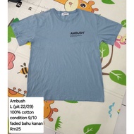 Tshirt lelaki branded Ambush