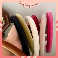 Luxury velvet headband, hair accessory for wearing ao dai