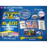 [ 99k ] Bộ kit Slime Mây - Cloudy Slime Giá Gốc 110K