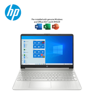 HP 15s-Eq2197AU 15.6 FHD Laptop Natural Silver ( Ryzen 3 5300U 8GB 512GB SSD ATI W11 HS )