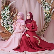 Baju Gamis Pesta Wanita Modern ZAKIRA DRESS Terbaru 2021