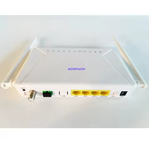 Free Shipping RL804GCW XPON ONU 1GE+3FE+WIFI+CATV optical fiber terminal equipment compatible GPON E