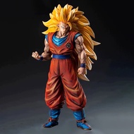 Anime Dragon Ball Z SSJ3 Goku Hình - 11.8in/30Cm PVC Super Saiyan Tượng Sưu Tập Đồ Chơi Mô Hình Quà 