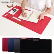 [newhope8] Desk Non-slip Wool Organizer Computer Desk Mat Felt Laptop Cushion Mouse Pad [SG]