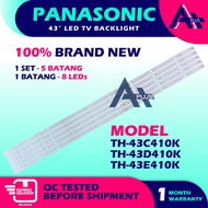 TH-43C410K / TH-43D410K / TH-43E410K PANASONIC 43" LED TV Backlight 43 INCH Lampu TV panasonic