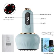 Máy Massage Giác Hơi Cạo Gió Cầm Tay G05-A Có Đèn Hồng Ngoại Với 8 Đầu Bi Làm Giãn MạchLưu Thông Máu