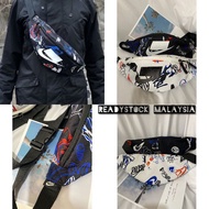 NIKE Men's Crossbody Bag Nike Waist Bag Men Chest Bag Cross Body Bags Man Beg Pinggang Lelaki Pouch 