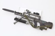 1/6 FAMAS F1 + M203 + 刺刀 突擊步槍 步槍 彈夾可拆 背帶可調 瞄準鏡可拆 現貨