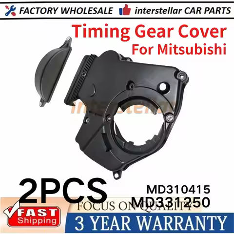 High Quality MD331250 Engine Timing Gear Cover For Mitsubishi 4G63 4G64 MD310415 High Performance NE