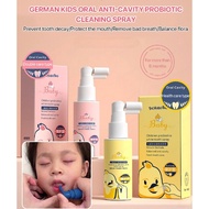Children's oral anti-cavity probiotic cleaning spray