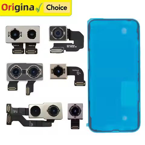 OEM Seal Sticker + Flex Rear Main Back Camera Flex Cable For iPhone Xs Max 7 8 6s Plus 11 X Xr SE 20
